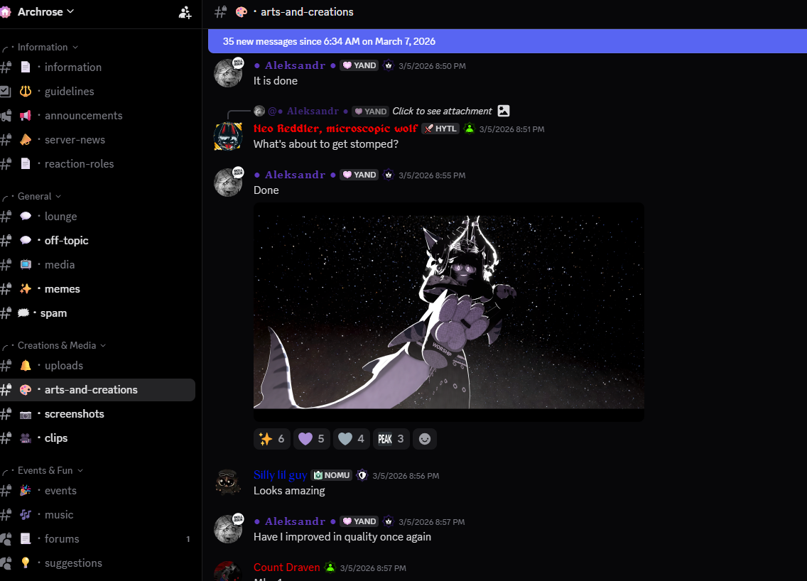Fetish content in a public channel accessible by minors