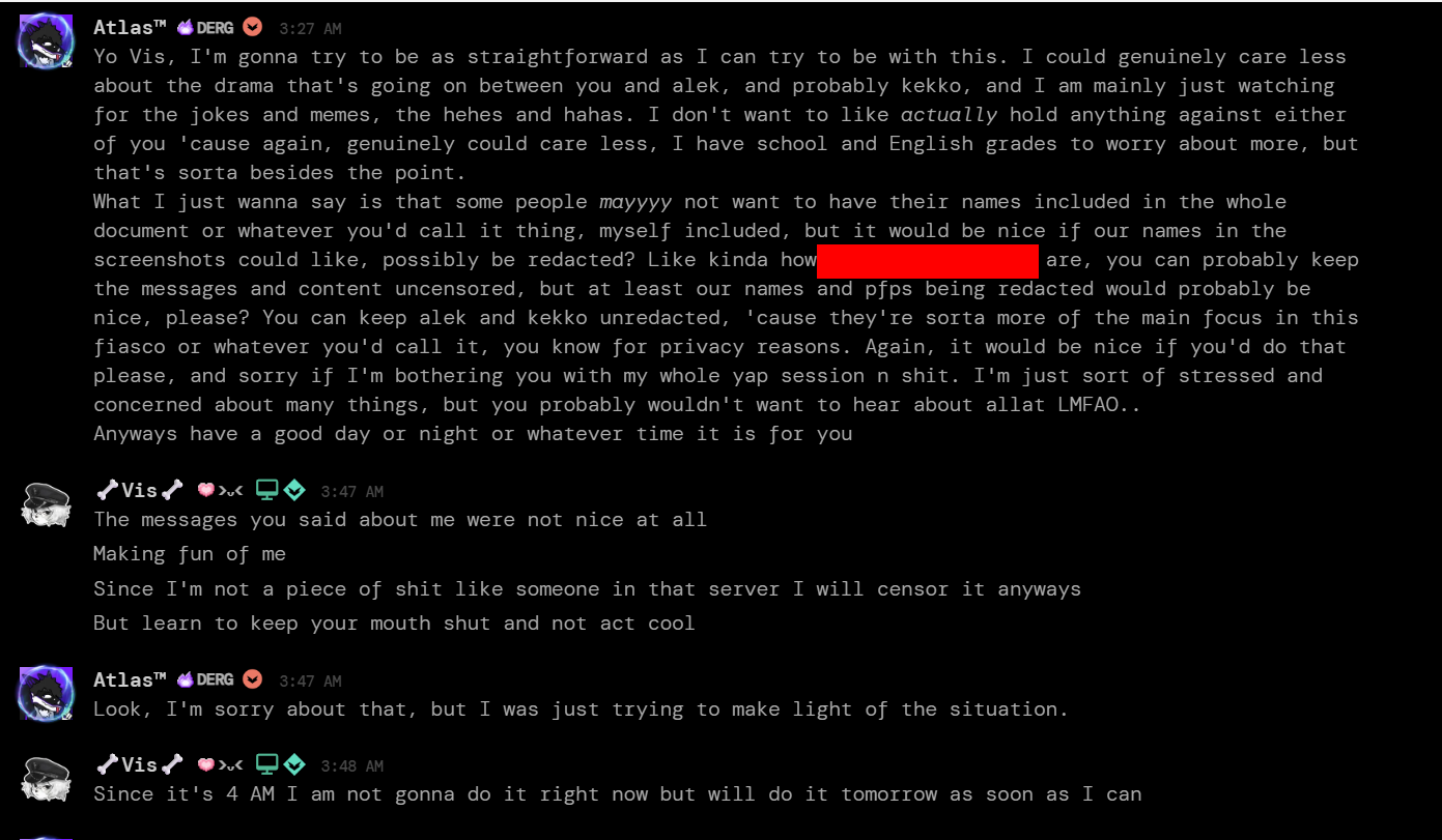 AtlasTM begging for removal