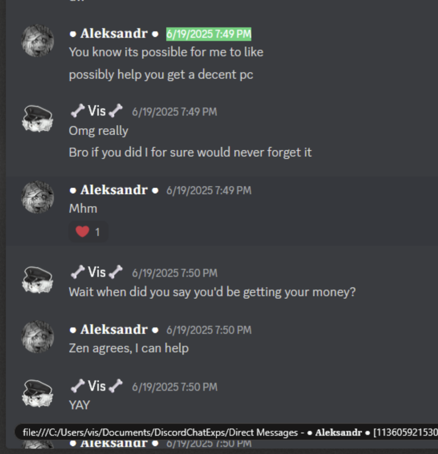 Alek promising PC
