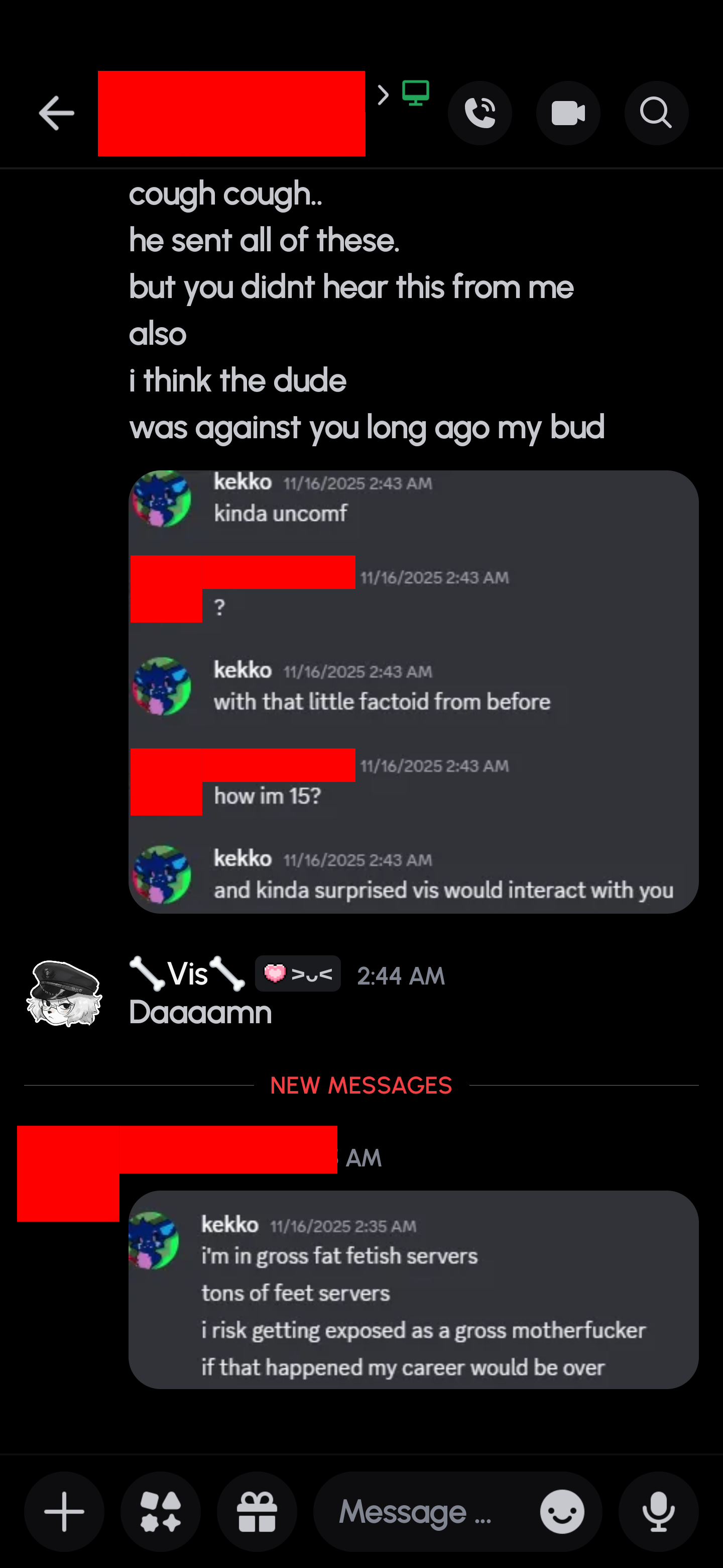 Kekko's conversation with a minor, part 3