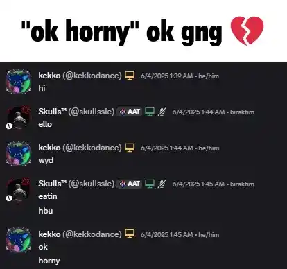 ok horny